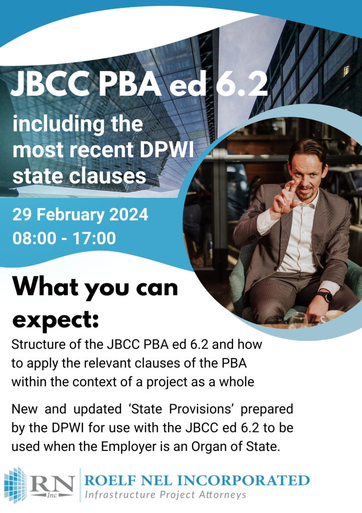 JBCC ED 6.2 PRINCIPAL BUILDING AGREEMENT WORKSHOP (UPDATED With The NEW ...